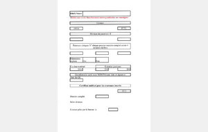 bulletin d'inscription saison 2025-2026